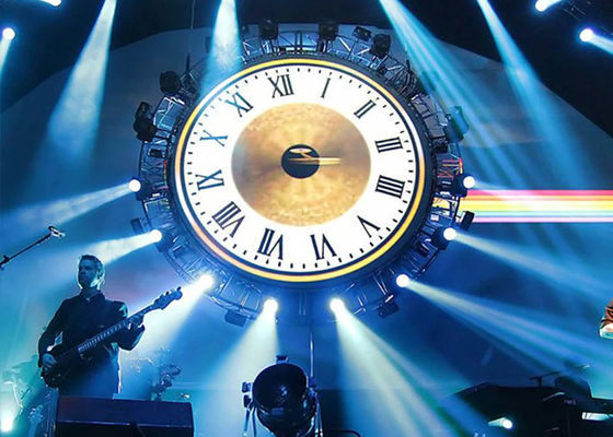 P1.875 P1.538 P2 صفحه نمایش LED گرد، صفحه نمایش تبلیغاتی LED 750cd/m2