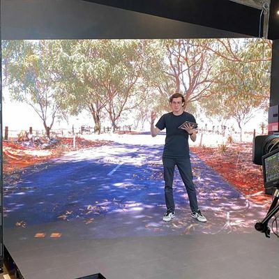 طراحی سفارشی صفحه نمایش LED تجاری، نمایشگر LED فیلم خیابانی XR Stage