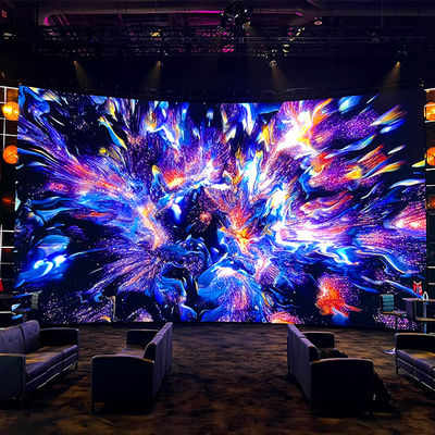 نمایشگر LED همهجانبه داخلی با تازه سازی بالا 3840 هرتز P1.57 P1.87 P2.5