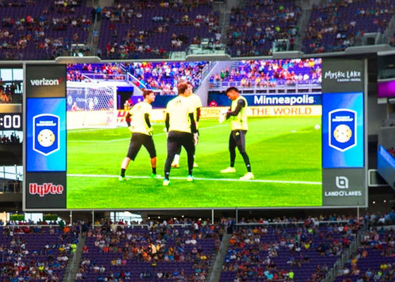 صفحه نمایش LED بزرگ P4 P5 P6 P8 P10 در فضای باز کاملا ضد آب با کابینت آلومینیومی ریخته گری دایکاست