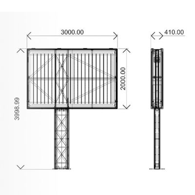 صفحه نمایش کامل رنگی p3 p4 p5 p6 LED ضد آب صفحه نمایش دیجیتال تبلیغات بیرونی صفحه تبلیغاتی LED