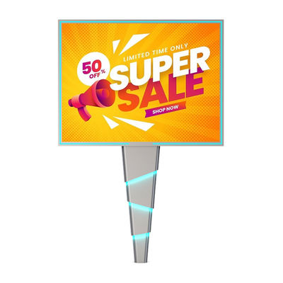 نصب آسان 8000nits IP65 p6 فولاد درب LED تابلو های تبلیغاتی دیجیتال