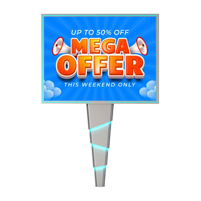 نصب آسان 8000nits IP65 p6 فولاد LED بیلبورد تبلیغات بیرونی