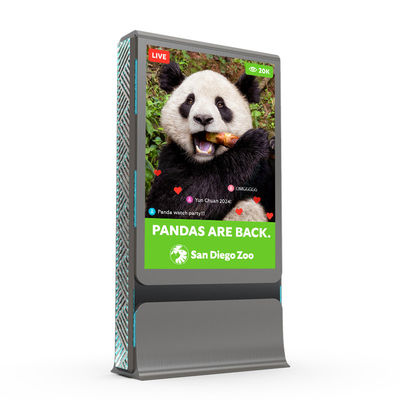 روشنایی بالا IP65 p4 p5 p6 p8 p10 8000nits 3840hz صفحه نمایش دیجیتال بیرونی