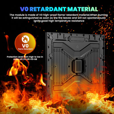 رنگ کامل 7680Hz ضد آب 500x500 p1.56 p3.91 p2.6 p2.97 p2.604 p2.976 صفحه نمایش دیواری ویدئو صحنه اجاره صفحه نمایش LED