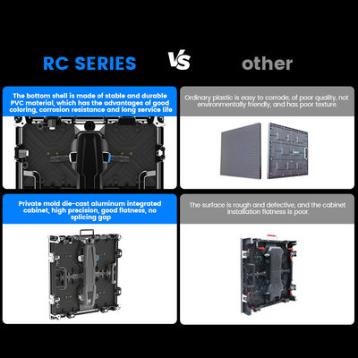 7680Hz P2.976 صفحه نمایش ویدئویی دیواری برای صحنه کنسرت کلیسا رویدادهای Pantalla اجاره داخلی در فضای باز صفحه نمایش LED اجاره ای