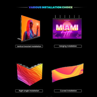 P3.91 ضد آب رویدادها اجاره بصری صفحه نمایش LED نمایش کنسرت نمایش موسیقی عروسی سالن الکتریکی صحنه پس زمینه