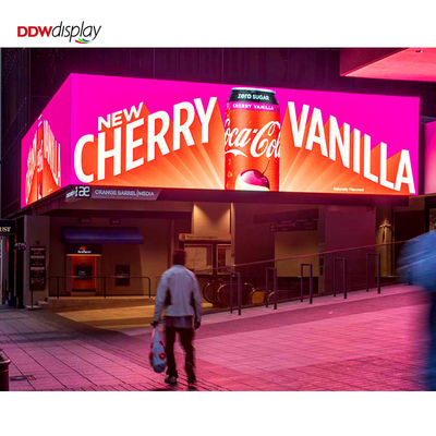 تبلیغات صفحه نمایش LED تبلیغاتی P6.67 صفحه نمایش LED بیرونی رنگ کامل 8000cd / m2 960 * 960mm