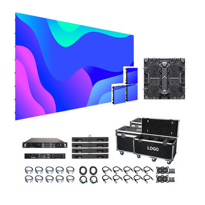 P3.91 نمایشگر LED اجاره ای با فرکانس تغییر فریم 50/60 هرتز و 800 cd/m2 روشنایی