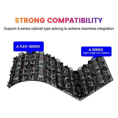 3840hz P2.976 P3.91 P4.81 پردیس LED برای اجاره صحنه ویدئویی دیواری