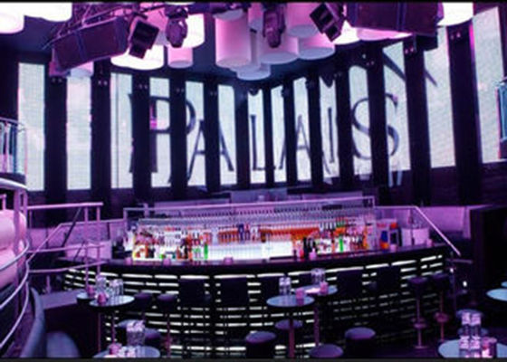 نمایش مد شفاف صفحه نمایش LED P10 کامل رنگ پوستر LED قابل حمل IP65