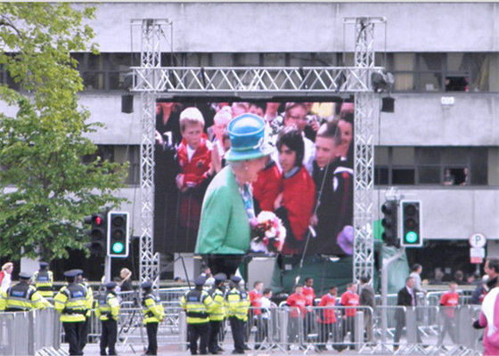 پانل صفحه نمایش اجاره ای در فضای باز RGB اجاره هماهنگ سازی ضد آب