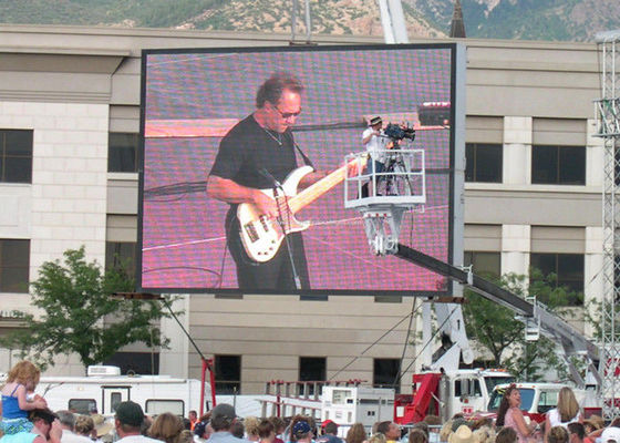 صفحه نمایش LED اجاره تبلیغات با وضوح بالا ، صفحه نمایش پرده پرده Led Stage تجاری