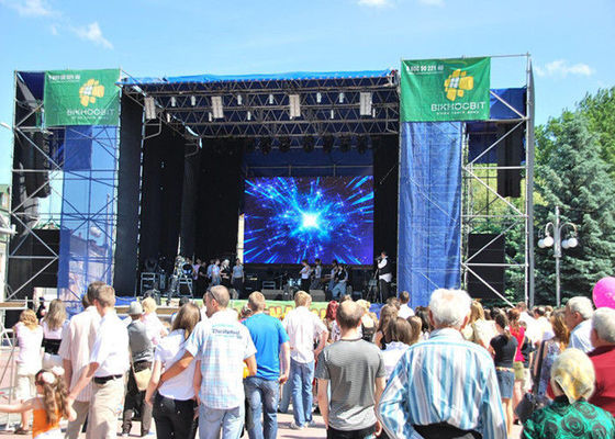 اجاره فوق العاده نازک SMD LED نمایشگر رنگ کامل P12mm برای تبلیغات تجاری