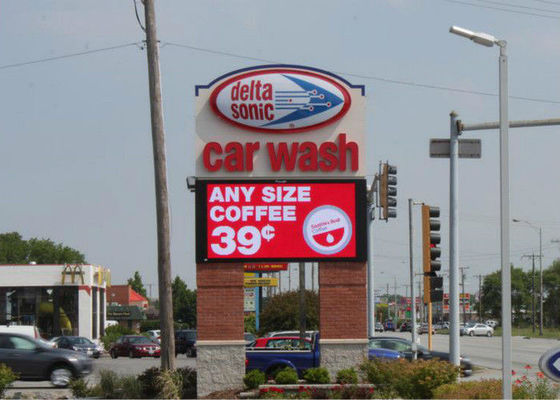 صفحه نمایش LED دو طرفه تعمیر و نگهداری دو طرفه P4mm با کابینت جلو