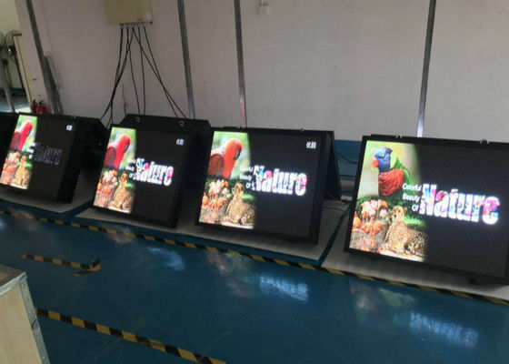 صفحه نمایش LED دو طرفه تعمیر و نگهداری دو طرفه P4mm با کابینت جلو