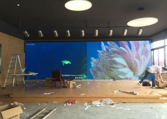 نمایشگر جلوی LED SMD P5 جلوی سرویس جلویی LED 1R1G1B تمام رنگی صفحه نمایش ویدیویی LED داخلی