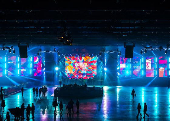 صفحه نمایش LED اجاره ای با کیفیت بالا P4 صفحه نمایش LED Full Colour 3 In1 SMD اجاره صفحه نمایش LED