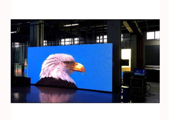 SMD سیاه P6 سرپوشیده تمام رنگی LED نمایش دادن 900 - روشنایی سفیدی 1500 نیت