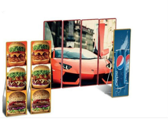 2.5 میلی متر Pixels SMD2020 Creative LED Poster Advertising 900nits
