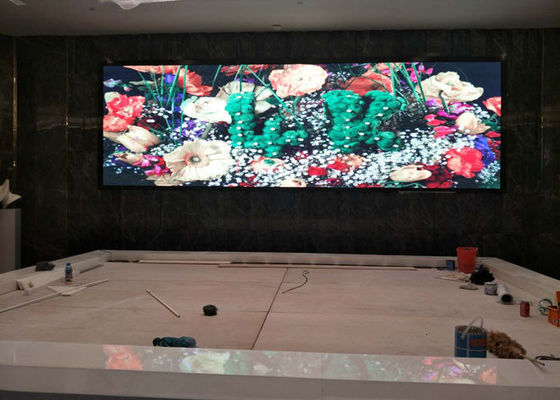 نمایشگر خدمات نصب شده در جلوی دیواری دیواری 10 میلی متر پیکسل گام صدا IP65 SMD 3528