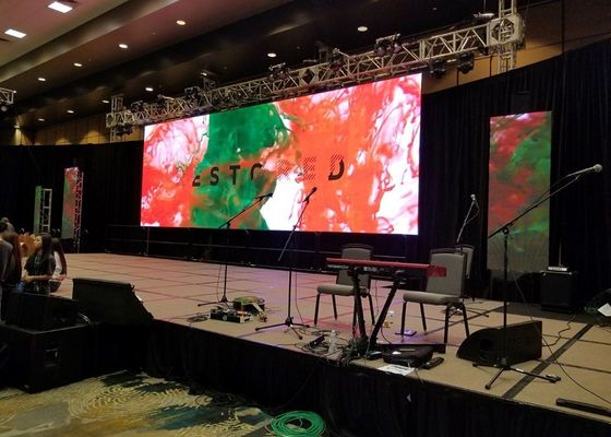 صفحه نمایش 140 درجه 1R1G1B P4.46 صفحه نمایش LED قابل انعطاف SMD3528