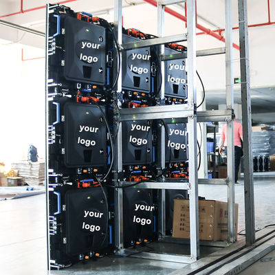 200W / M2 SMD2121 P2.604 صفحه نمایش LED تمام رنگی داخلی