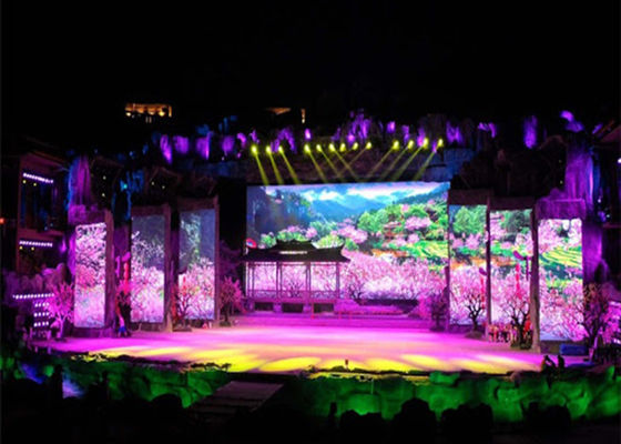 صفحه نمایش تبلیغاتی LED داخلی 180W / sqm 800CD / M2 SMD2121