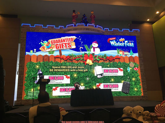 MIR-3.91128 * 128dot 1000nits صفحه نمایش LED اجاره ای داخلی SMD2121