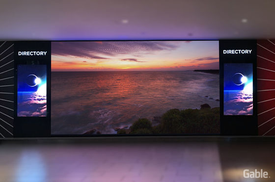 کابینت فولادی آهنی 5500 سی دی / متر P10 بیلبورد تمام رنگی LED