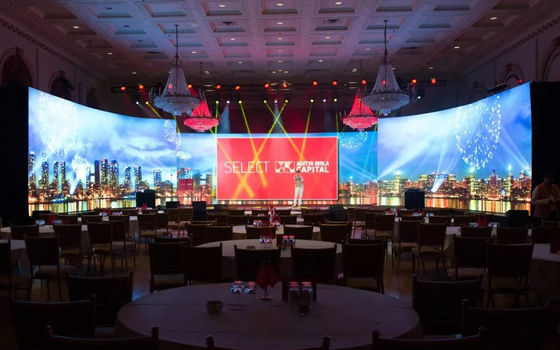 6000nits P3.91 LED LED Video Display SMD1921 برای نمایش تبلیغات