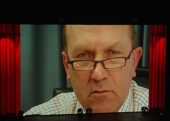 قابل حمل SMD2020 900nits خلاق LED صفحه نمایش تبلیغات P2.5