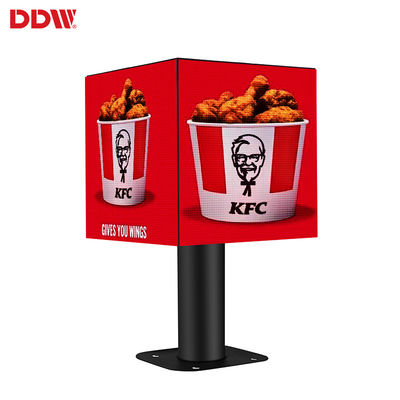 مکعب جادویی LED سفارشی P2.5 میلی متری داخلی، صفحه نمایش ویدیویی LED مکعبی