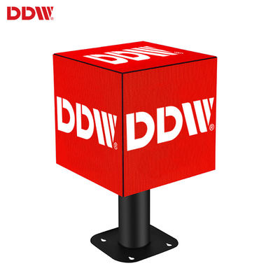 مکعب جادویی LED سفارشی P2.5 میلی متری داخلی، صفحه نمایش ویدیویی LED مکعبی