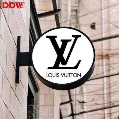 علامت LED گرد P4.68 در فضای باز، نمایشگر لوگوی LED دایره ای