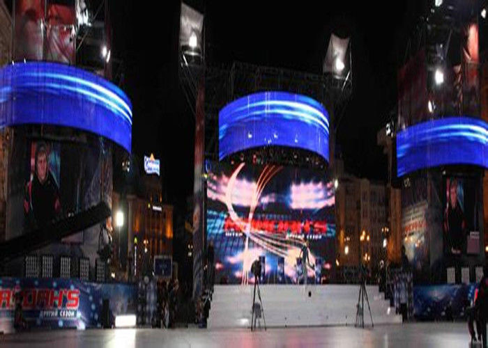 زاویه دید عریض با وضوح بالا صفحه نمایش LED با وضوح بالا