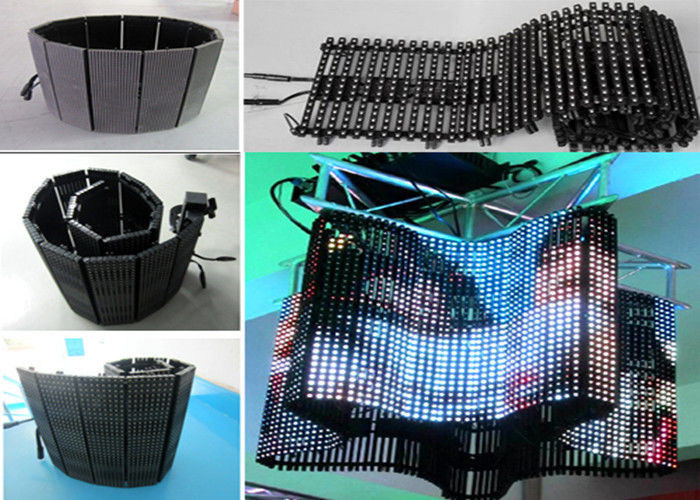 اجاره تبلیغات بیلبورد LED SMD با رنگ کامل و انعطاف پذیر صفحه نمایش LED فوق العاده باریک