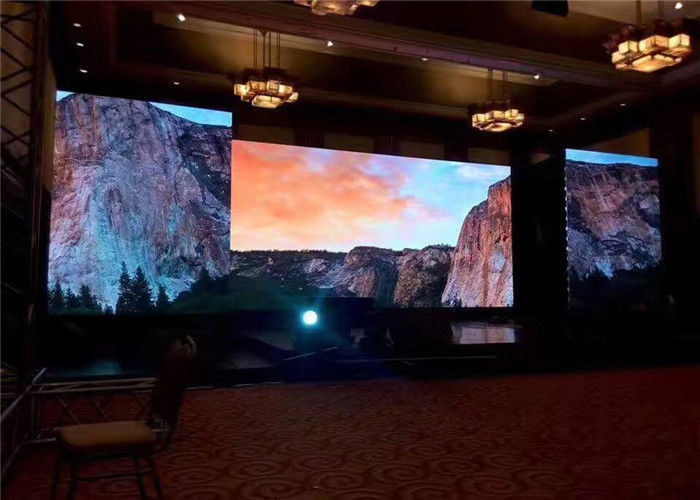 پس زمینه داخلی صفحه نمایش چراغ صفحه نمایش صفحه نمایش P4.81 Nationstar SMD2121 1200شبs