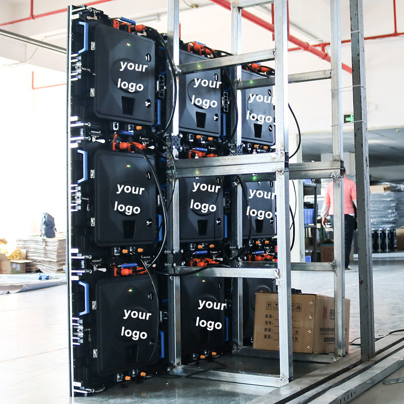 200W / M2 SMD2121 P2.604 صفحه نمایش LED تمام رنگی داخلی