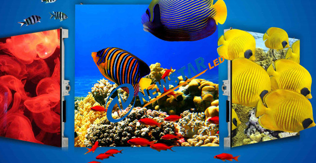 Rgb SMD2727 1000cd / Sqm Stage Led Screen 250W برای تبلیغات